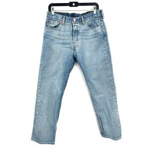 Levi's 501 Americana workwear high rise button fly classic straight leg jeans 33